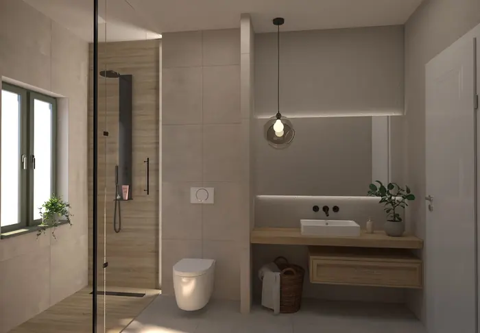 Bathroom render