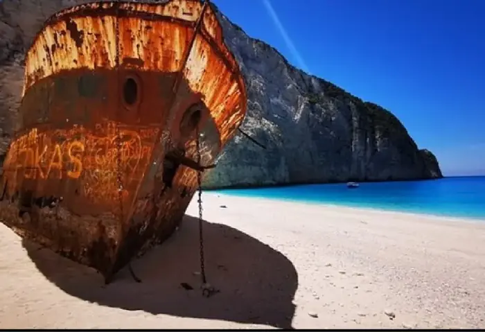 Navagio beach
