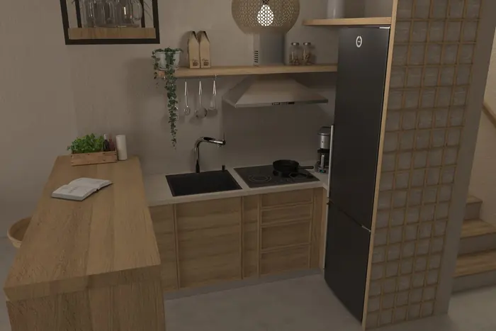 Kitchen render